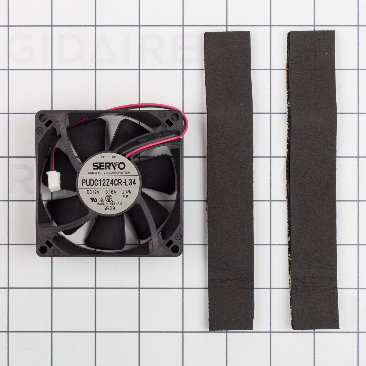 Genuine OEM Frigidaire Refrigerator Ice Maker Evaporator Fan – 5304493604 By Electrolux