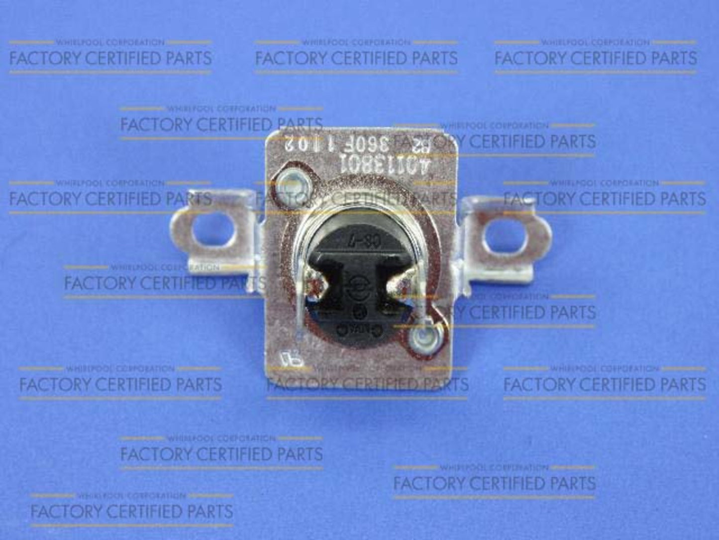 Whirlpool Thermal Fuse replacement part number WP40113801 at Right Choice Appliance Parts in Vancouver, BC.