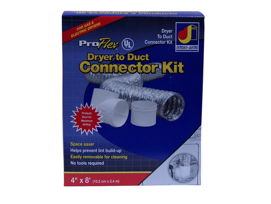 Dundas Jafine Dryer Duct Connector Kit replacement part number TD48D2DZW at Right Choice Appliance Parts in Vancouver, BC.