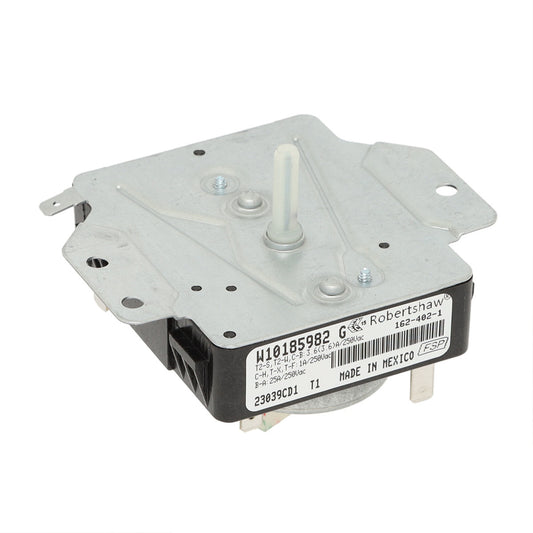 Whirlpool Timer replacement part number WPW10185982 at Right Choice Appliance Parts in Vancouver, BC.