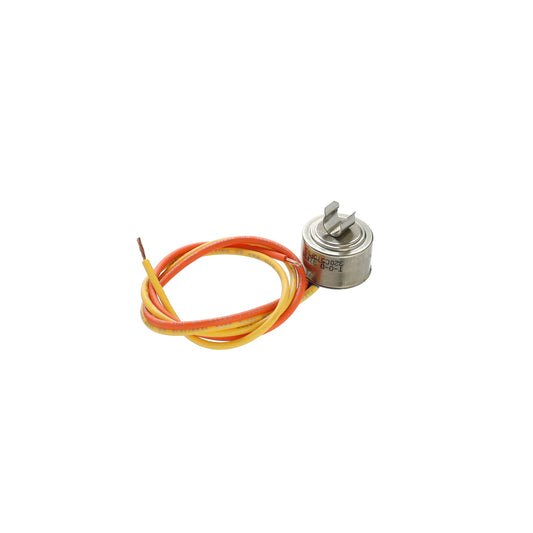 GE Defrost Thermostat replacement part number WG03F02118 at Right Choice Appliance Parts in Vancouver, BC.